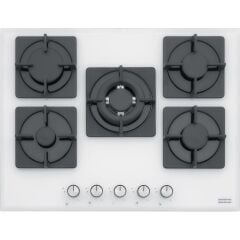 OCAK GLASS LINEAR SQUARE FHNS 705 4G TC WH C BEYAZ CAM
