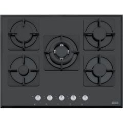 OCAK GLASS LINEAR SQUARE FHNS 705 4G TC BK C SİYAH CAM