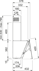 DAVLUMBAZ FPJ 615 V WH A 60 CM BEYAZ