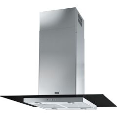 DAVLUMBAZ GLASS LINEAR ISOLA FGL 915 I BK / XS INOX VE SIYAH CAM ADA