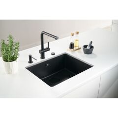 FRAGRANIT EVYE MARIS MRG 110-52 Matt Black TEK GÖZLÜ DAMLALIKSIZ