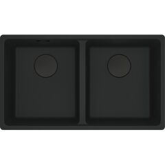 FRAGRANIT EVYE MARIS MRG 120-35-35 Matt Black 2 GÖZLÜ DAMLALIKSIZ