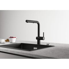 EVYE ARMATÜRÜ ACTIVE PLUS METALIC MATT BLACK