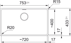FRAGRANIT EVYE MARIS MRG 110-72 AVENA TEK GÖZLÜ DAMLALIKSIZ BX