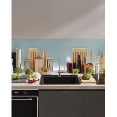 FRAGRANIT EVYE MARIS MRG 610-52 TL Matt Black TEK GÖZLÜ DAMLALIKSIZ