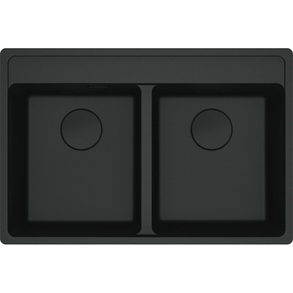 FRAGRANIT EVYE MARIS MRG 620-35-35 TL Matt Black 2 GÖZLÜ DAMLALIKSIZ