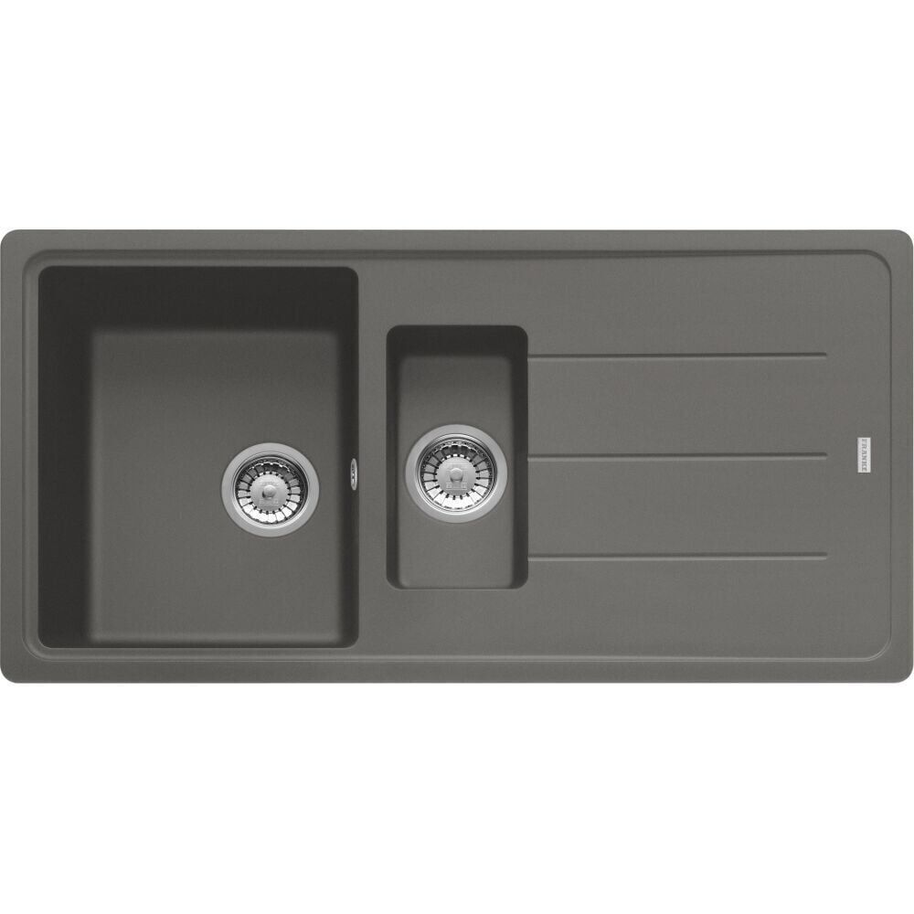 FRAGRANIT EVYE BASIS BFG 651 STONE GREY 1.5 GÖZLÜ SAĞ/SOL DAMLALIKLI