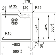 FRAGRANIT EVYE URBAN UBG 610-56 BİANCO TEKGÖZLÜ